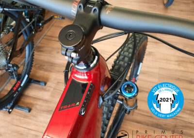 Yiha ! MOUSTACHE Trail 8 | PRIMUS BIKE CENTER | Vainqueur élection VTT électrique 2021