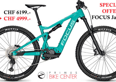 e-MTB FOCUS Jam² 7.8 Bluegreen SPECIAL OFFER 2023 | PRIMUS BIKE CENTER