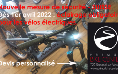 E-BIKE || FEUX OBLIGATOIRES 🚨🇨🇭