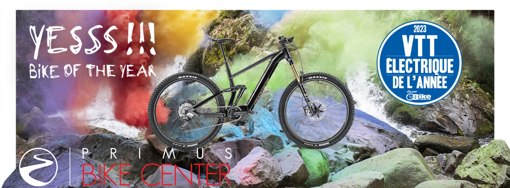 Moustache Game 11 VTT électrique de l'année 2023 | PRIMUS BIKE CENTER