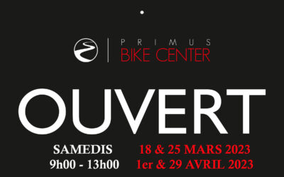 OUVERT || SAMEDIS 17 & 25.03.2023
