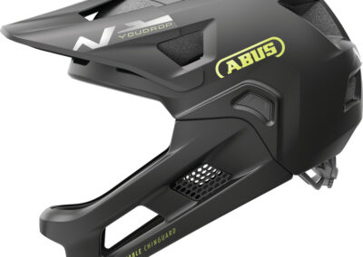 Casque intégral enfant ABUS YouDrop FF Velvet Black S | PRIMUS BIKE CENTER