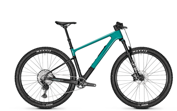 Hardtail Carbon FOCUS Raven 8.8 Bluegreen / Carbon Raw glossy | PRIMUS BIKE CENTER