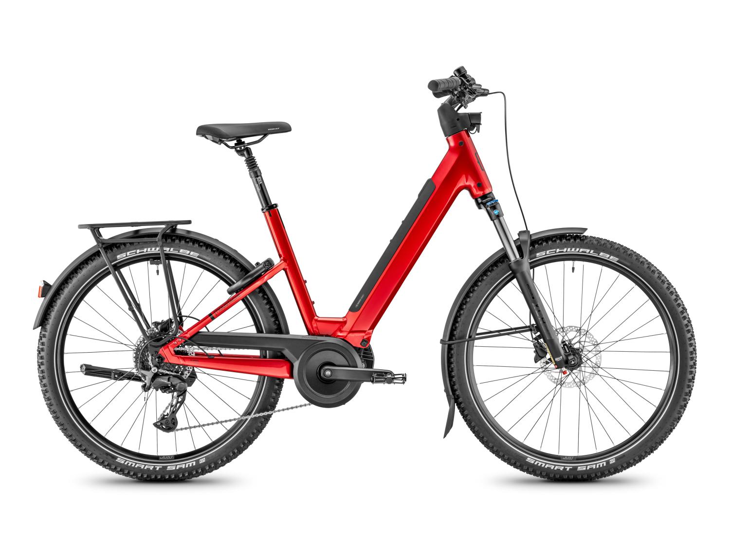 eBike MOUSTACHE Xroad 4 Open 2026 Deep Red Metal | PRIMUS BIKE CENTER