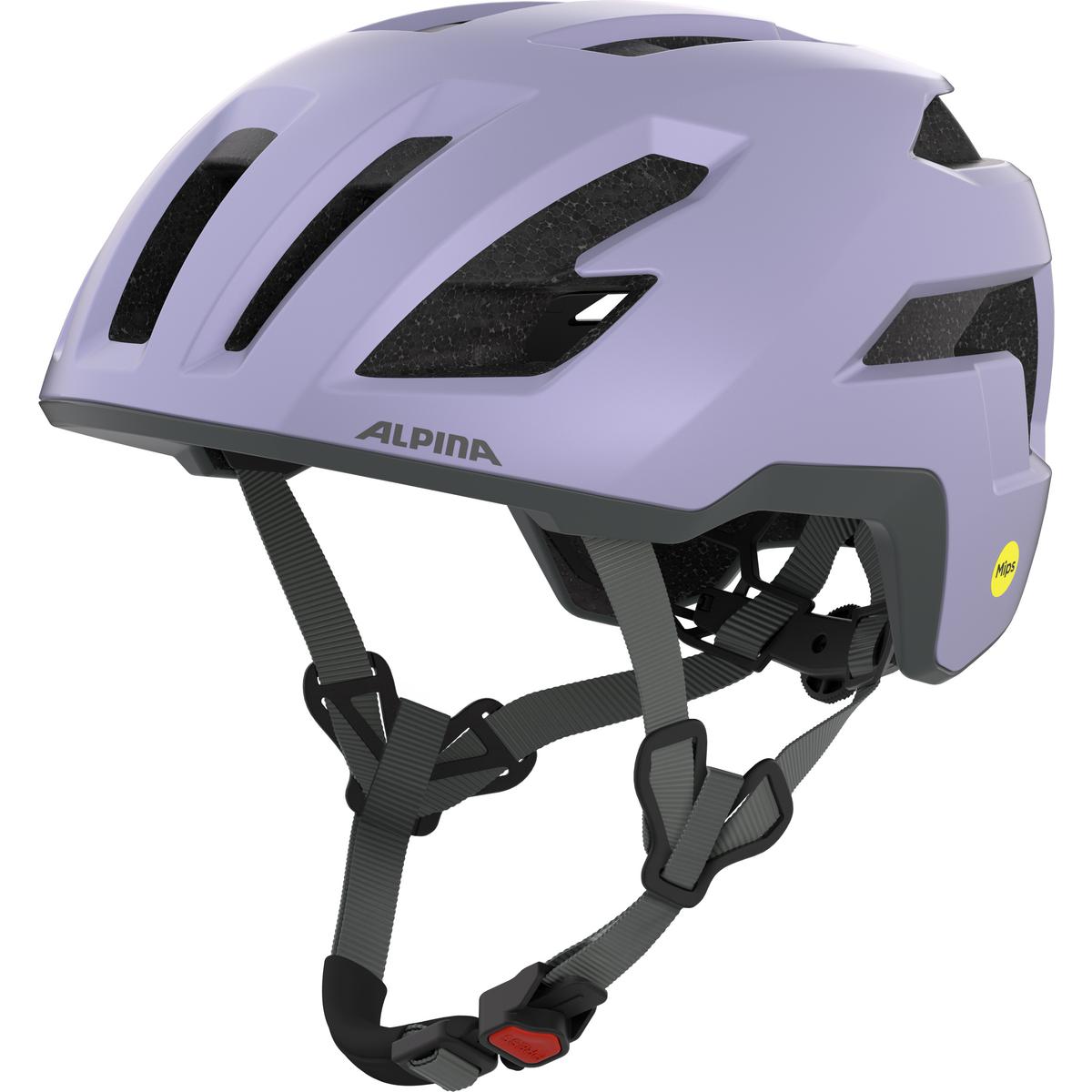 Casque Alpina Taunus Gravel MIPS lilac matt | PRIMUS BIKE CENTER