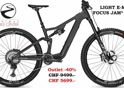 e-MTB Super Light FOCUS Jam² SL 9.9 | Outlet PRIMUS BIKE CENTER